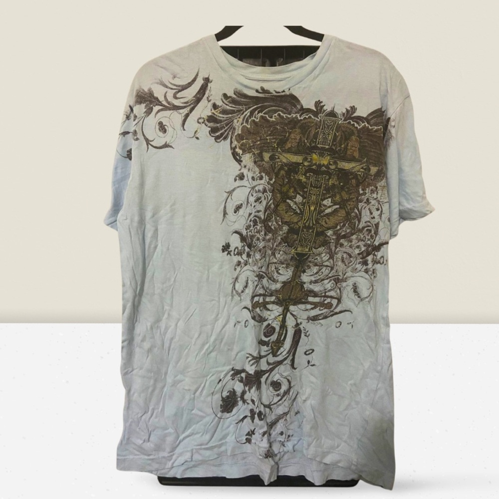 Brad Butter Graphic Cross Tee